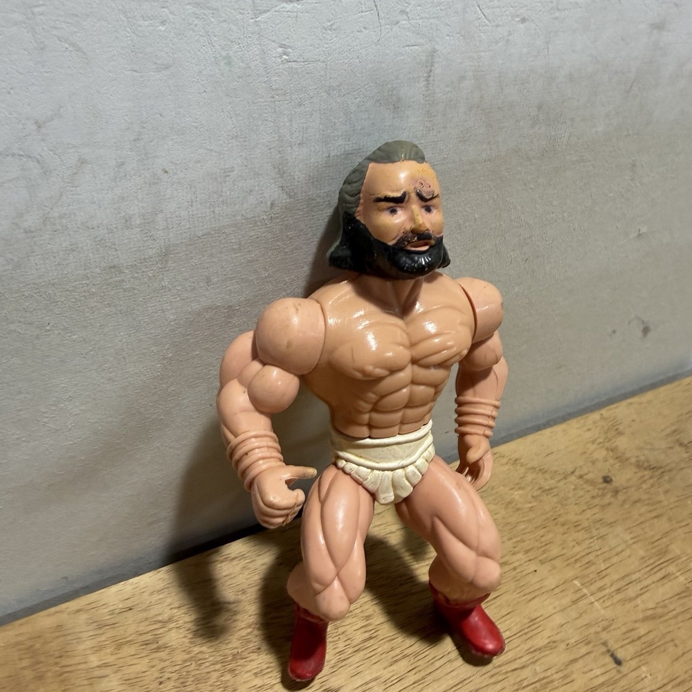 Vintage MOTU Bootleg KO Galaxy Warriors Fighters Wrestling White Knockoff Rare - Picture 4 of 8